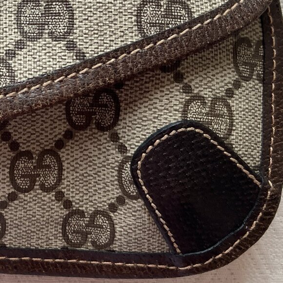 Gucci clutch cosmetic bag vintage accessory collection made in Italy - Picture 5 of 10